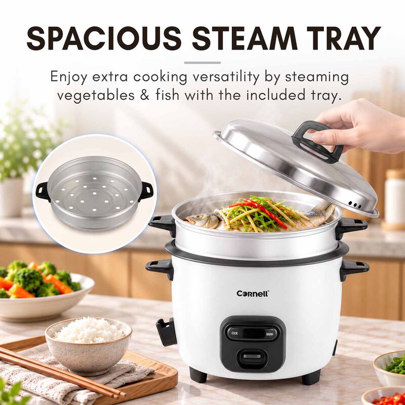 CORNELL Conventional Rice Cooker (2.8l) CRCCS282B-image 10