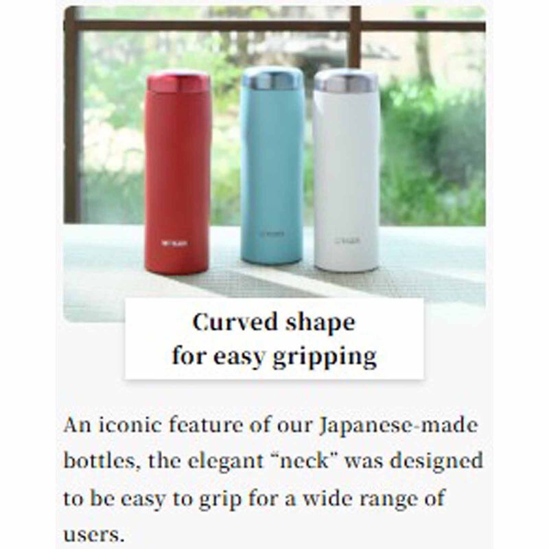 TIGER 240ml Vacuum Insulated Stainless Steel Bottle - Pale Blue MJF-A024 (AG)-image 6