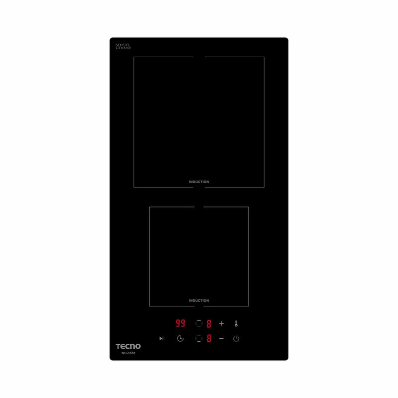 TECNO 30cm Domino Induction Hob (exclude Installation) TIH 3000-image 1