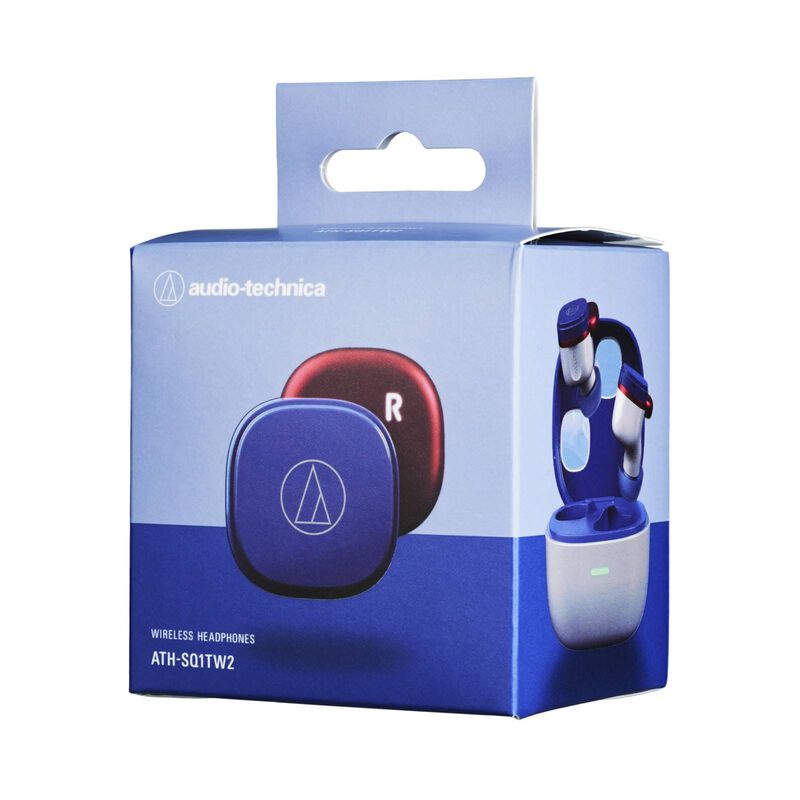 AUDIO TECH True Wireless Headphone Navy Red ATH-SQ1TW2 NRD-image 5
