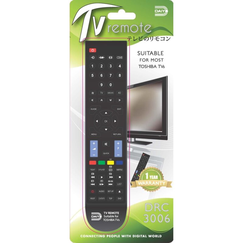 DAIYO Remote Control For Toshiba Tv DRC 3006-image 2