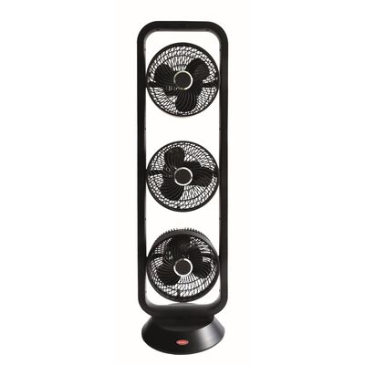 EUROPACE 9 In Trio Oscillating Stand Fan (black) EQQ7931S BLACK