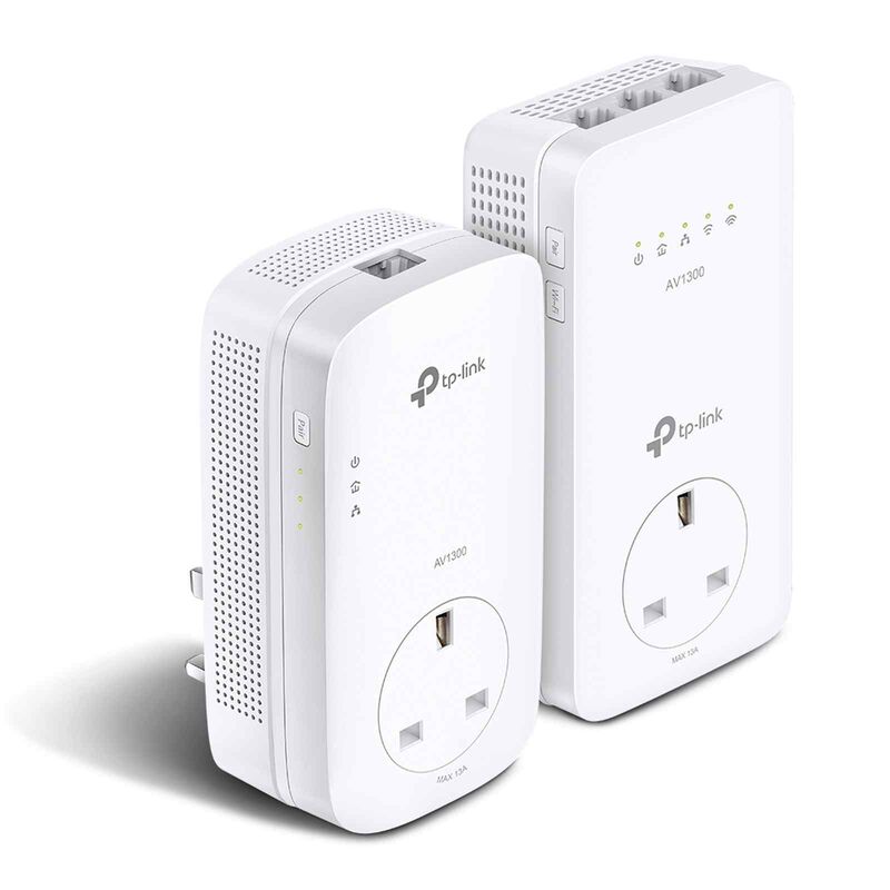 TP LINK Av1300 Powerline Ac Wi-fi TPL-TL-WPA8631PKIT-image 1