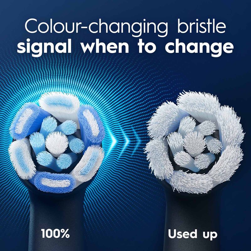 ORAL-B Io Advanced Clean Black 4pc Refill Brush Head IORBCBF-4-image 4