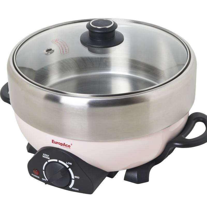 EUROPACE Steamboat With Grill 5l - Pink ESB 3501S-image 2