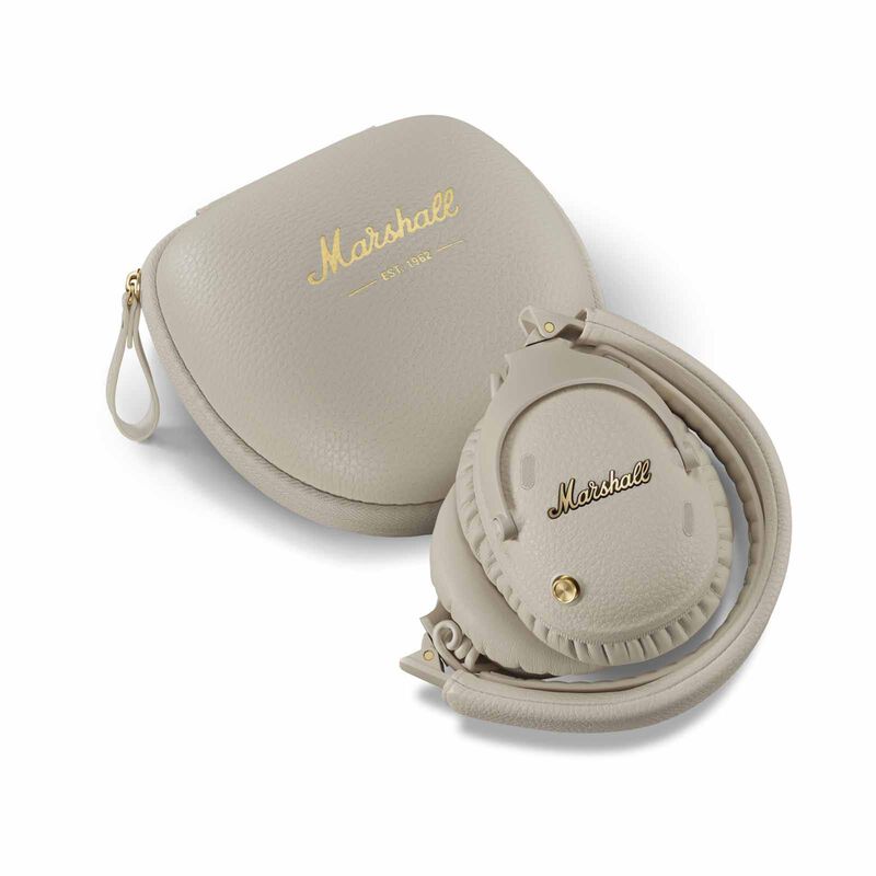MARSHALL Wireless Headphones With Built-in Mic MONITOR III ANC (CREAM)-image 3