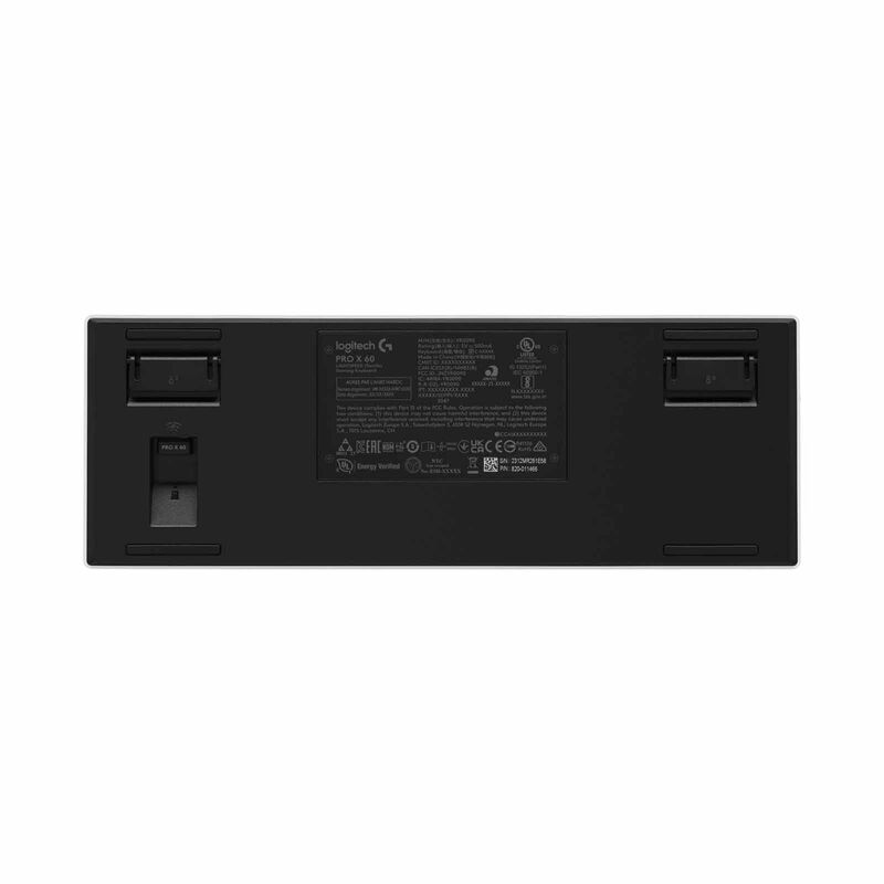 LOGITECH Pro X 60 Lightspeed Wireless Gaming Keyboard Black (gx-brown) 920-011916-image 7