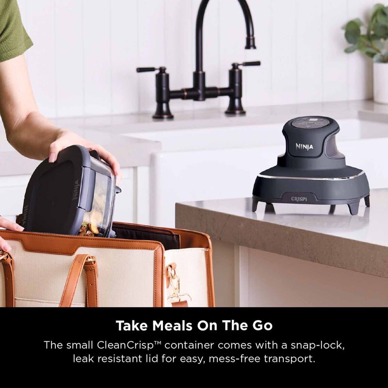 NINJA Crispi Portable Air Fryer (3.8l) - Stone FN101SMST-image 14