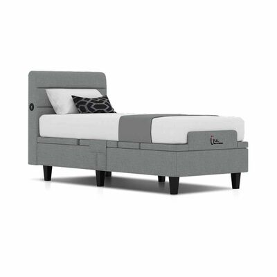 MAXCOIL Una Adjustable Bed + Harmony Mattress Single Size UNA MOTORISED ADJUSTABLE BED + HARMONY MATT