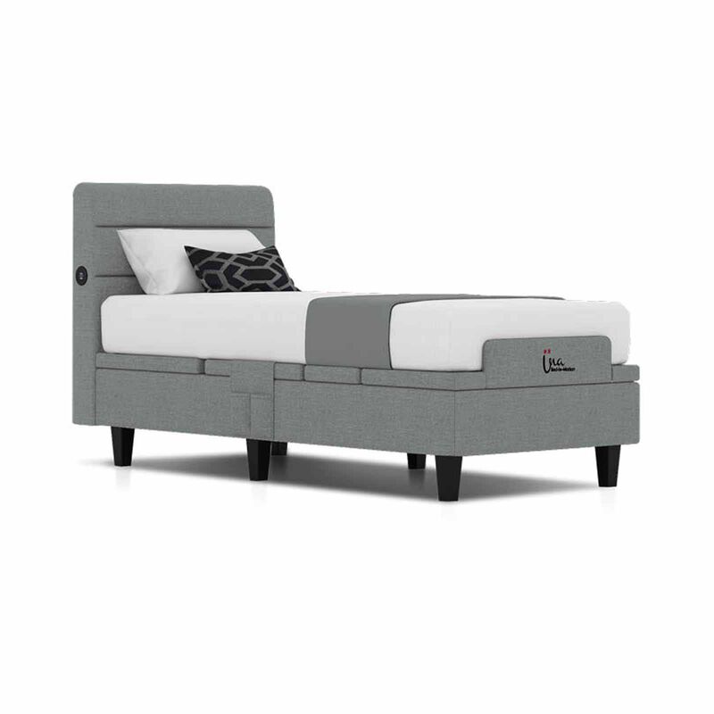 MAXCOIL Una Adjustable Bed + Harmony Mattress Single Size UNA MOTORISED ADJUSTABLE BED + HARMONY MATT-image 1