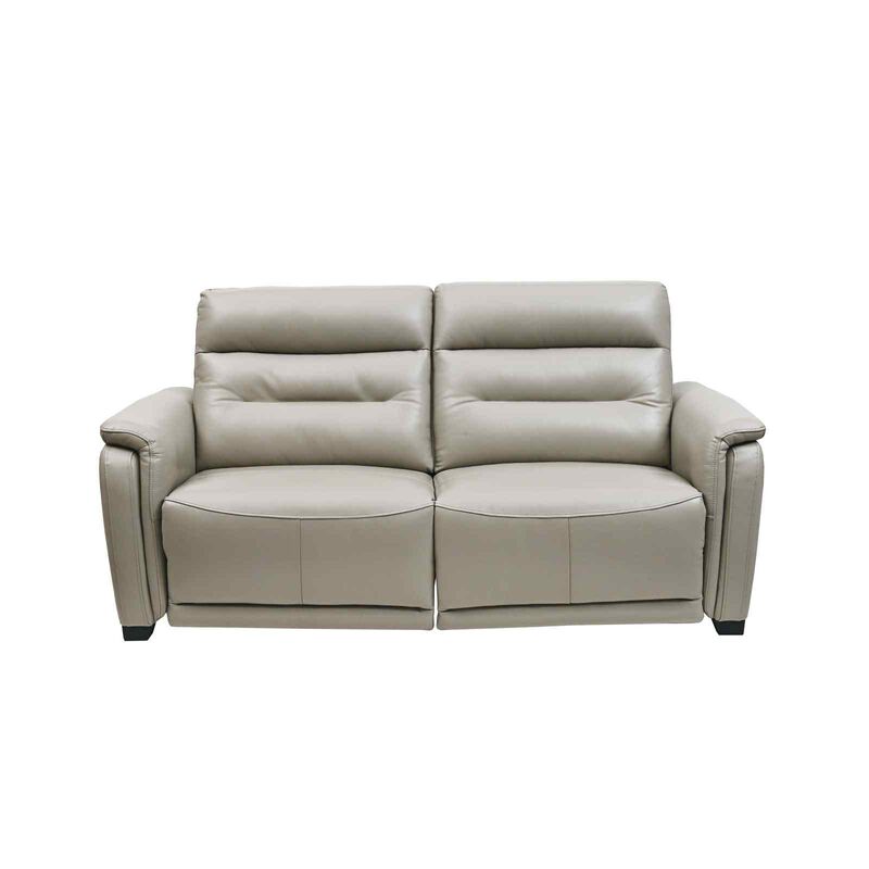 3rr Seater (fl-m) Grey Full Leather Incliner Sofa METROPOLIS-image 1
