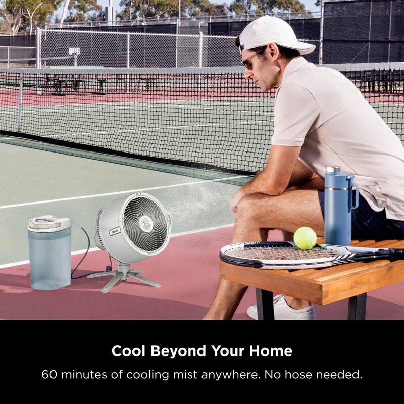 SHARK Flexbreeze Pro Mist Indoor & Outdoor Fan With Water Tank (white) FA300SMWH-image 3