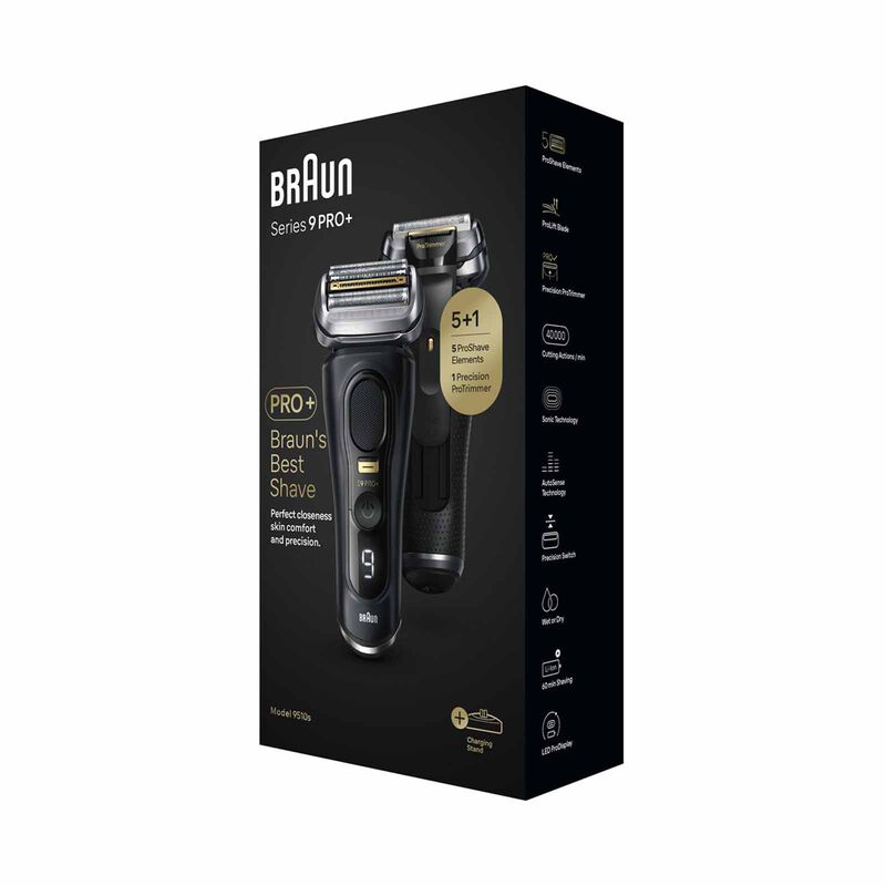BRAUN Series 9 Pro+ Pro Wet & Dry Shaver With Charging Stand 9510S-image 8