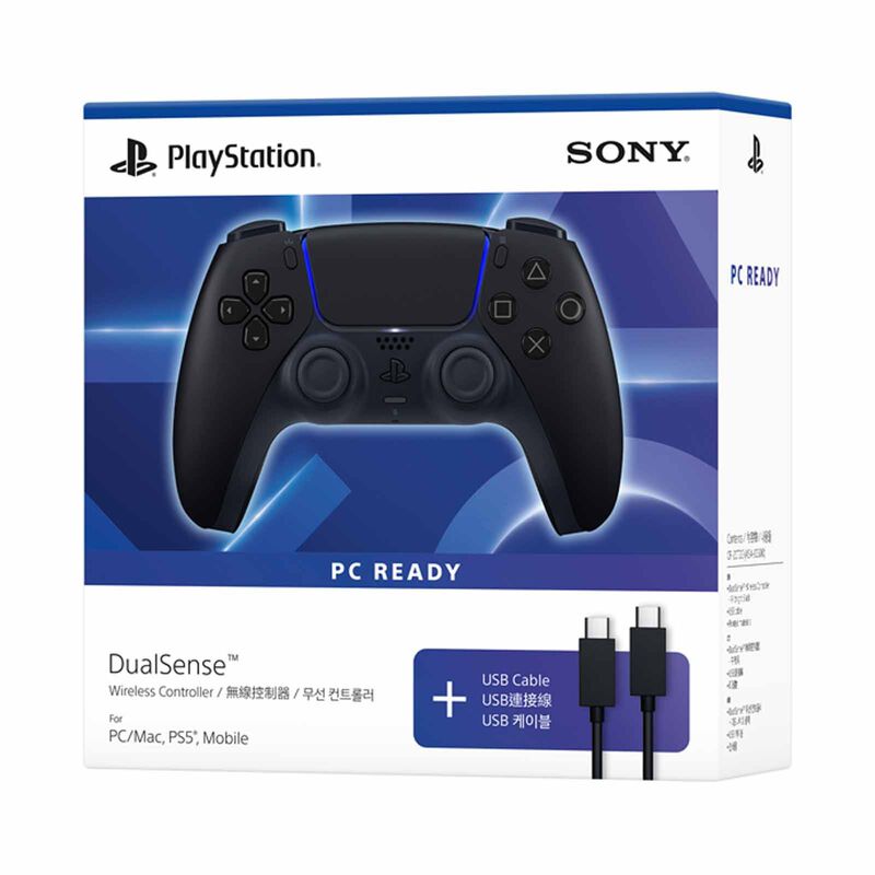 SONY Dualsense Wireless Controller &ndash; Midnight Black + Usb Cable For Pc ASIA-00500-image 3
