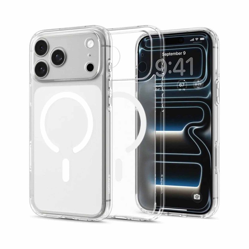 SPIGEN Iphone 18 Pro/ 17 Pro Ultra Hybrid Magfit Frost White ACS12161-image 1