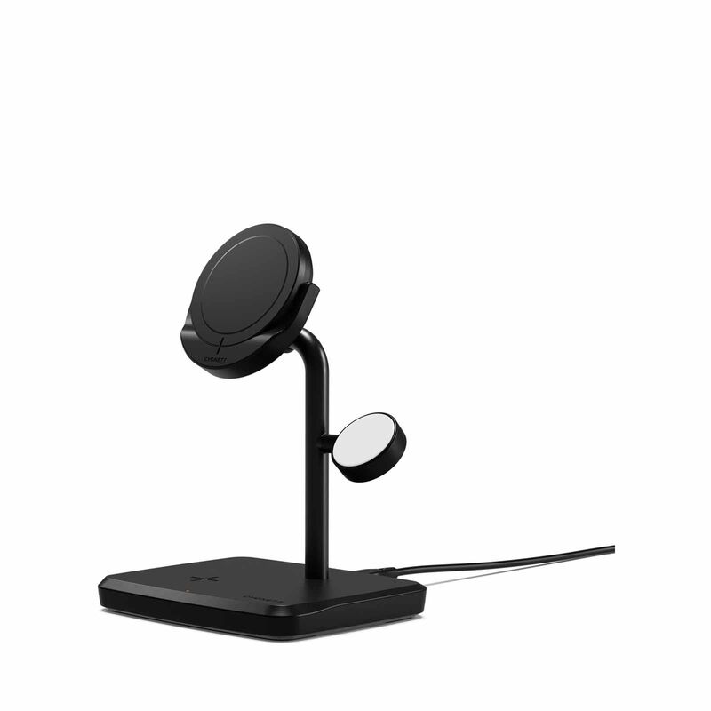 CYGNETT Chargebase 3-in-1 Magnetic Qi2.0 Wireless Charger - Black CY5100BUNCP-image 2