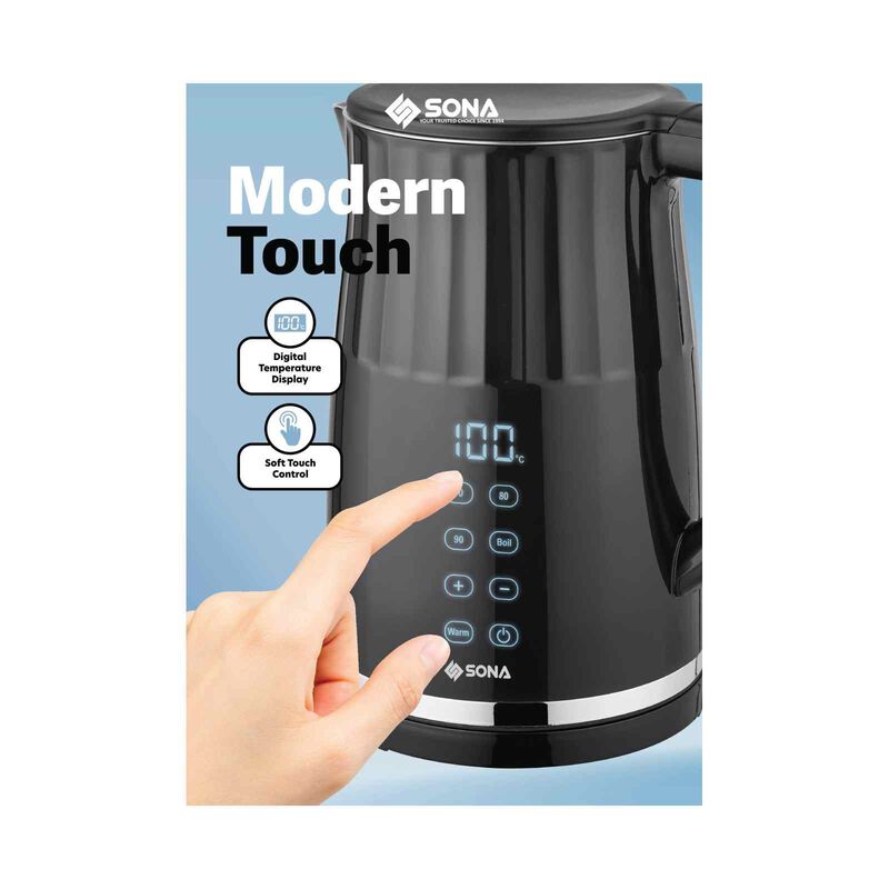 SONA Kettle (1.7l) - Black SDK5124-image 3