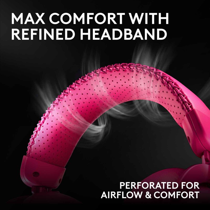 LOGITECH G Pro X 3 Lightspeed Bt Headset Magenta 981-001757-image 14