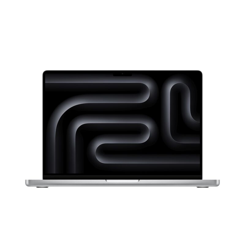 APPLE 14-inch Macbook Pro M3 Chip With 8-core Cpu And 10-core Gpu 512gb Ssd Silver MR7J3ZP/A-image 1