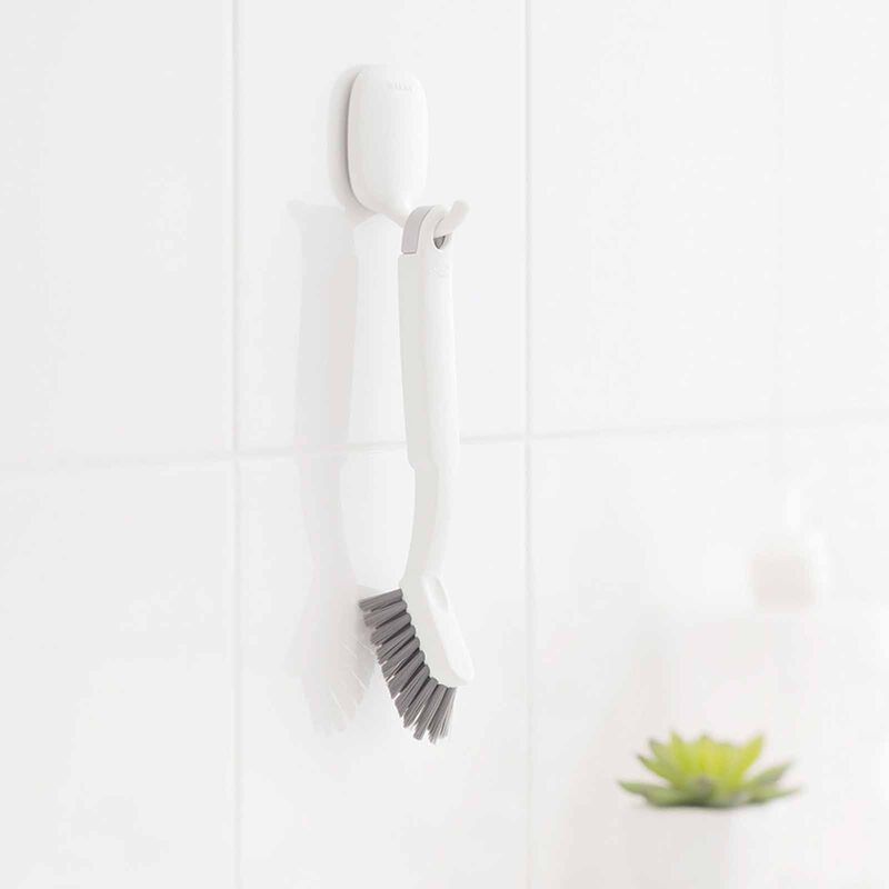 MARNA Grout Cleaning Brush W/tweezers (30x215x43mm) - White W652-W-image 6
