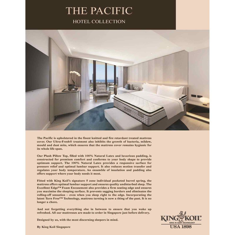 KINGKOIL Super Single Size Mattress THE PACIFIC-image 4