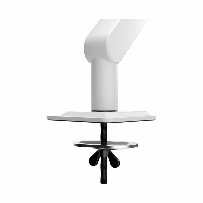 AOC Mechanical Gas Spring System Single Monitor Arm (white) AM406W-image 7