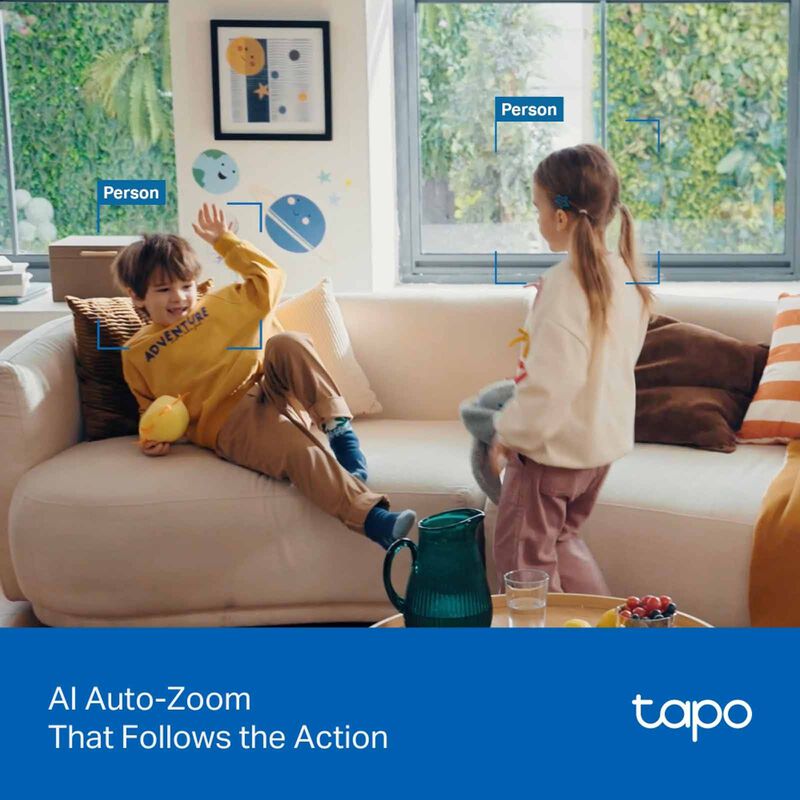 TP LINK Pan/tilt Ai Home Security Wi-fi Camera TAPO C250-image 4
