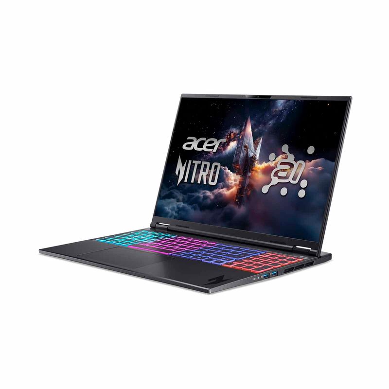 ACER 16in Amd Ryzen Ai 7 350 16gb 1tb Ssd Rtx5050 Win 11 Home NITRO V16S AI PC ANV16S-61-R68R (BLACK)-image 8
