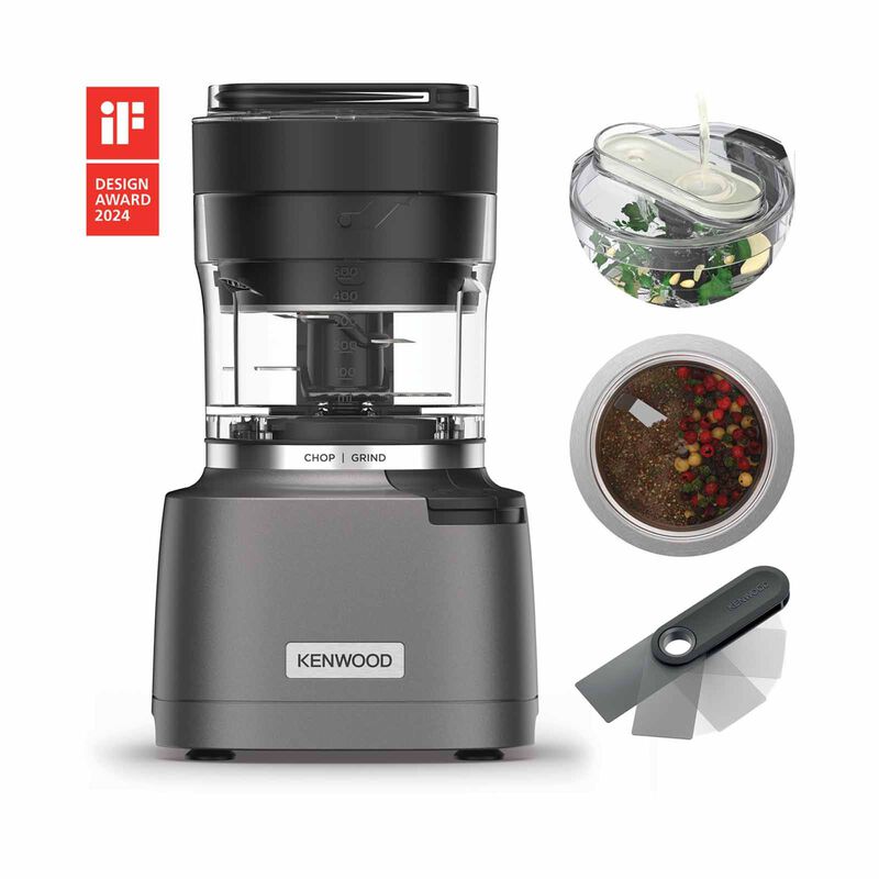 KENWOOD Duo Prep 2-in-1 Chopper/grinder - Silver CHP80.000SI-image 1