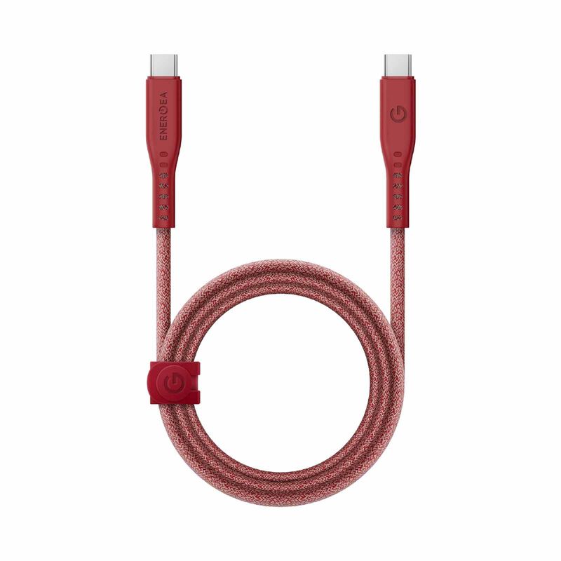 ENERGEA Flow C-c Cable 480mbps, 240w With Mct 1.5m -red CBL-FLCC-RED150M-image 1