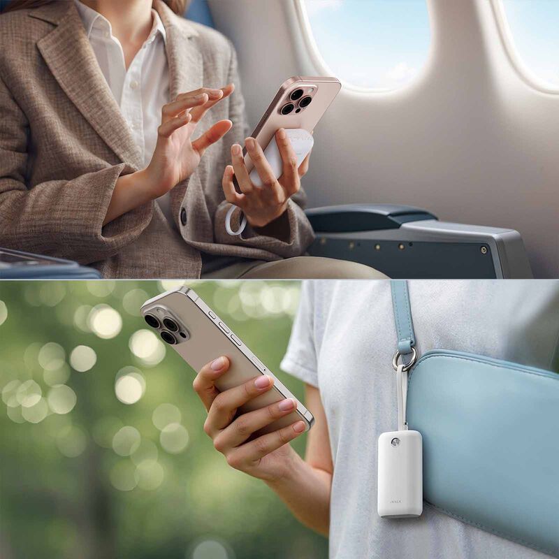 IWALK Powermini Built-in Cable, 22.5w Usb-c Fast Charging Powerbank (10,000mah) White UBP001-002A-image 11