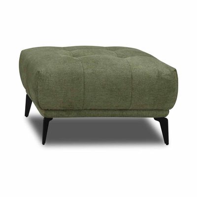 MUZE Ottoman (fab) Cat A Green Fabric MILA