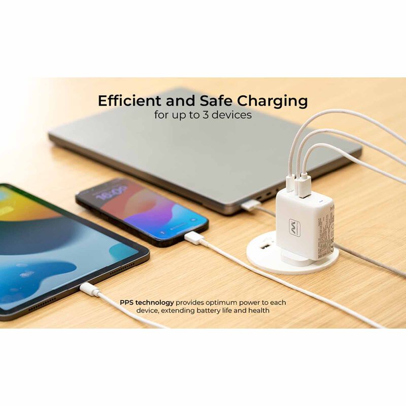 MASTERPLUG 67w Usb A+2c Fast Gan Charger USBPLGACC67W/U-image 5