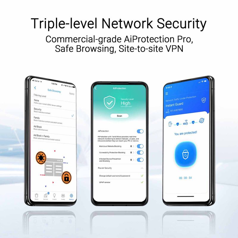 ASUS Be14000 Tri Band Wifi 7 Mesh White (2pack) BT8(W-2-PK)-image 3