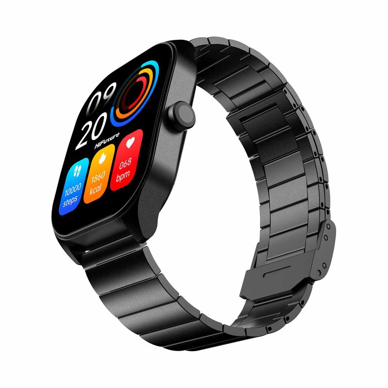 HIFUTURE Apex - Black Bluetooth Smartwatch With Heart Rate Function HSSW3BK-image 2