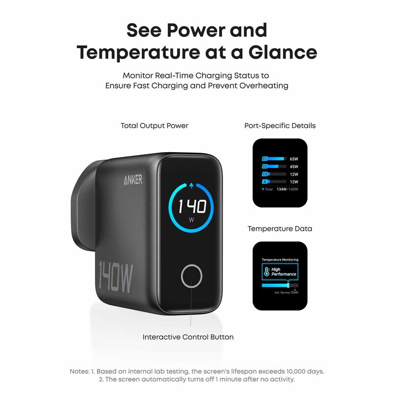 ANKER Z Charger Pd 140w W C Cable B2697KZ1-image 2