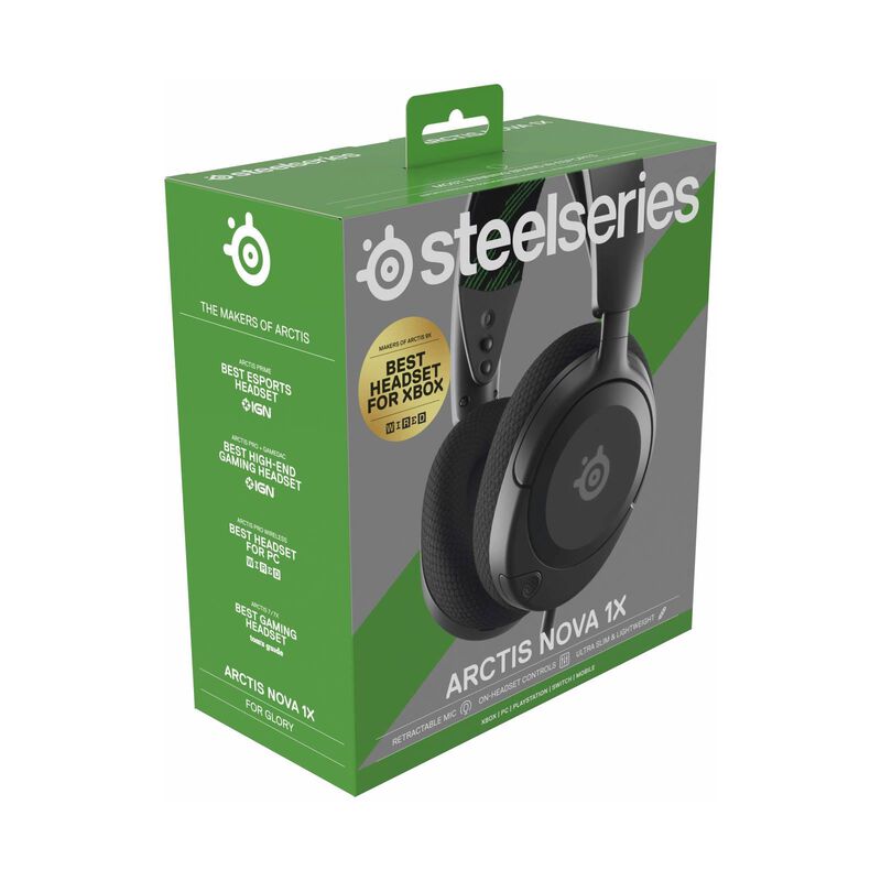 STEELSERIE Wired Headset For Xbox ARCTIS NOVA 1X (XBOX) BLACK-image 7