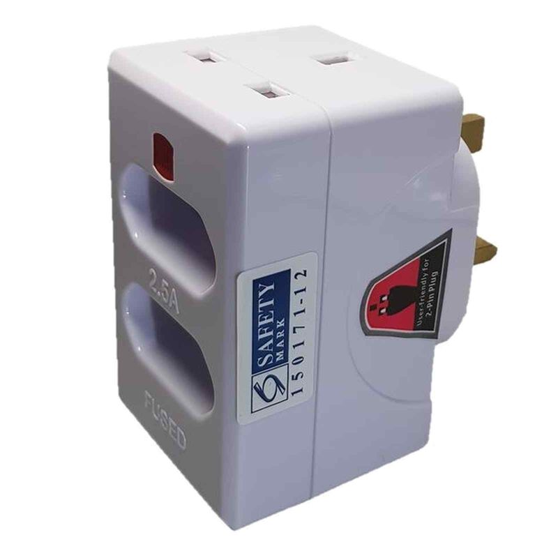 CK 4 Way Multi Adaptor Plug W/neon Indicator CK9886N-image 4