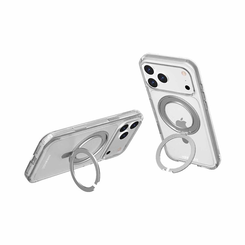 N.BRANDZ Mag360 Touch 360 Rotation Protective Case For Iphone 17 Pro Max-clear N-MAG360-IP17PM-CL-image 3