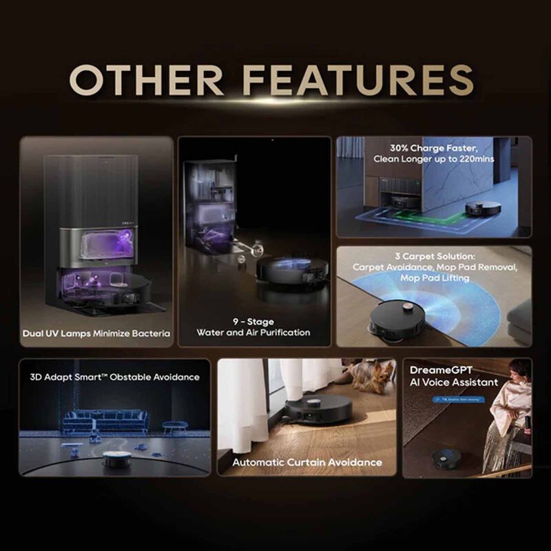 DREAME X50 Pro Ultra Robot Vacuum Cleaner X50 PRO ULTRA-image 10