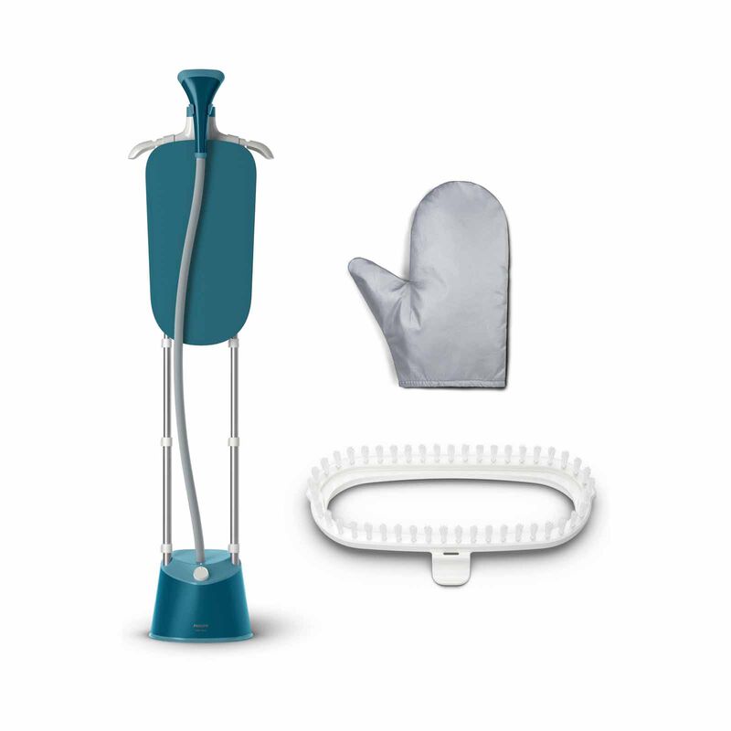 PHILIPS Series 1000 Garment Steamer (1800w) - Blue STE1040/20-image 6