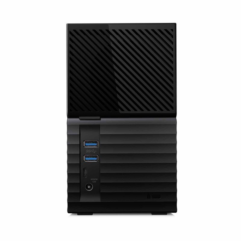 WESTERN DI My Book Duo - 24tb Usb 3.2 Gen 1 WDBFBE0240JBK-SESN-image 4