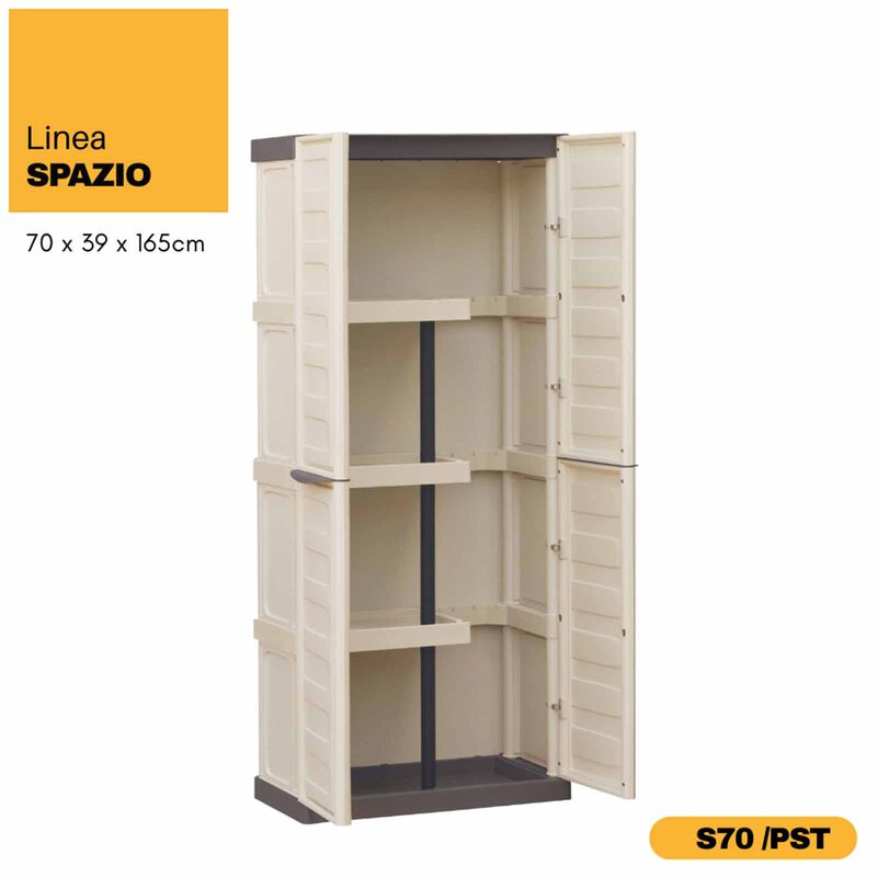 ARTPLAST Linea Spazio Multipurpose Cabinet 70x39x165cm SPAZIO-image 5