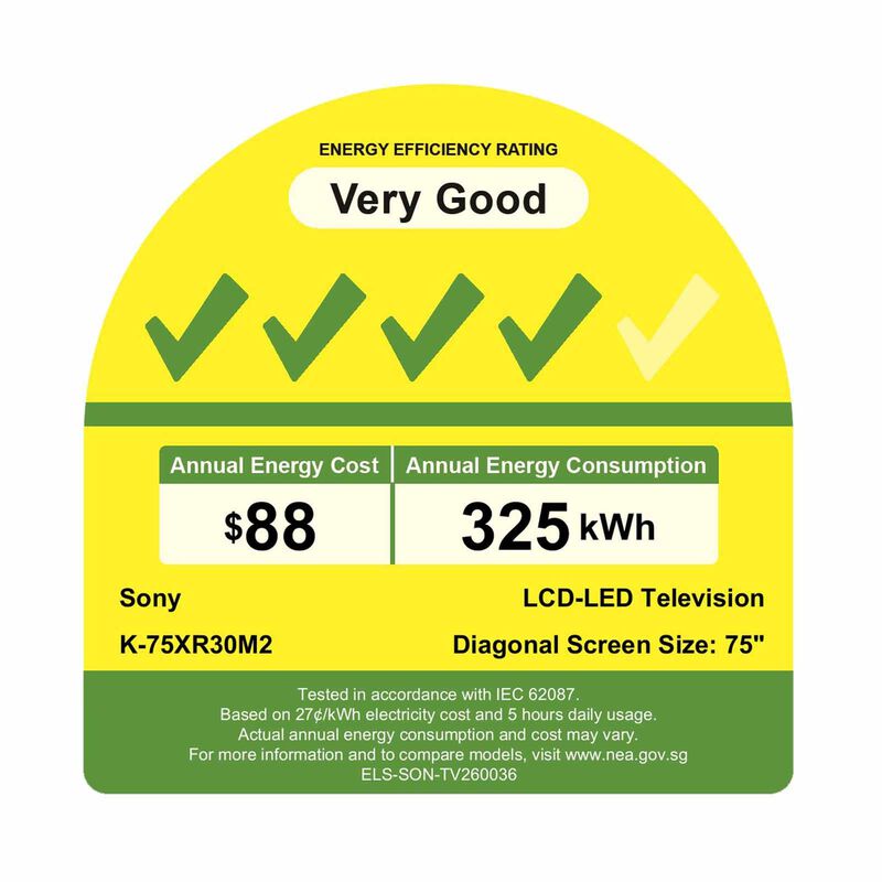 SONY 75 In 4k Ultra Hd Google Led Tv K-75XR30M2-image 3