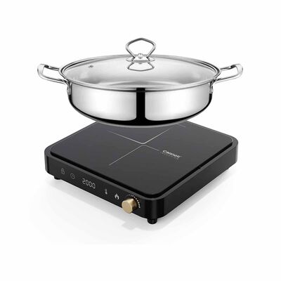 CORNELL Induction Cooker With Stainless Steel Pot CICS501BK