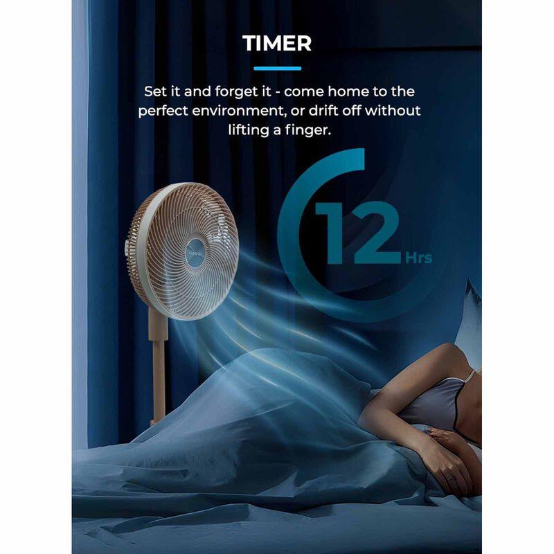 MISTRAL 12 In Bldc High Velocity Stand Fan With Remote & Wifi - Sky Blue MHV9812DRW-SB-image 15