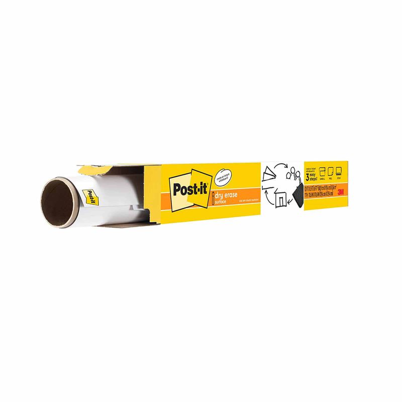3M SCOTCH Post-it Dry Erase Surface (3 X 2 Ft) 91.44 X 60.96cm 70005292217-image 1