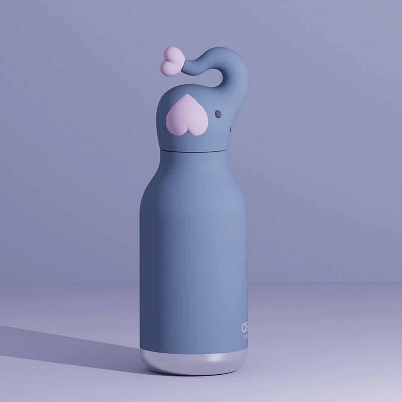 ASOBU Bestie Insul S/s Water Bottle (elephant W/brush) ASBV05834-image 4