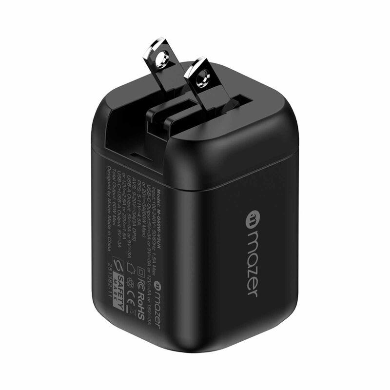 MAZER Prestigegan Dynamic Power Supply 60w 1c1a Us+uk Plugs-black M-G60W-V5UK-BK-image 5