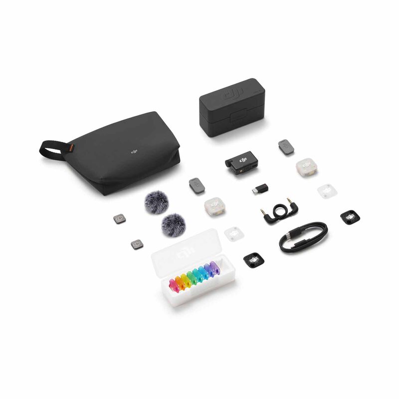 DJI Mic Mini 2s (2 Tx + 1 Rx + Charging Case) MIC MINI 2S (2 TX + 1 RX + CHARGING CASE)-image 2